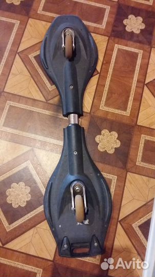 Рипстик, вейвборд, роллерсерф, двухколёсный скейт