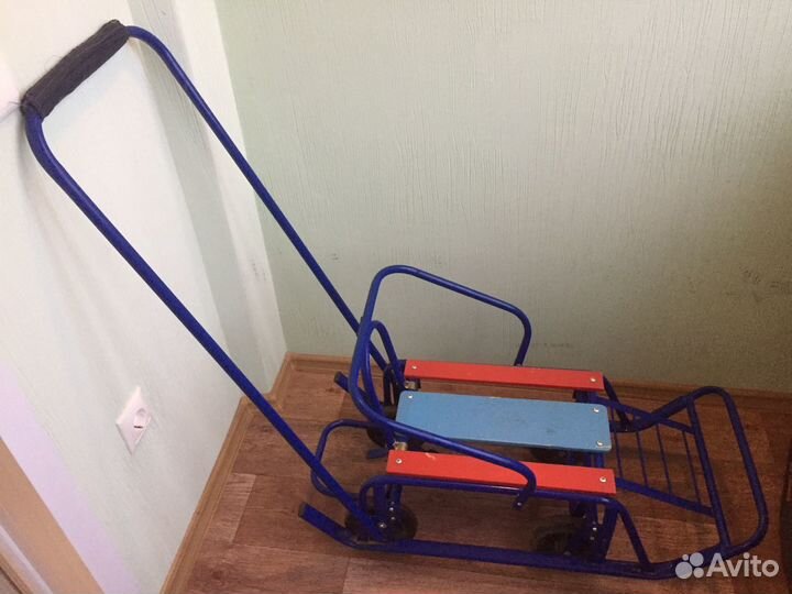 Санки на колёсах