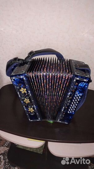 Гармонь Тульская заказная 301я в ре диез новая