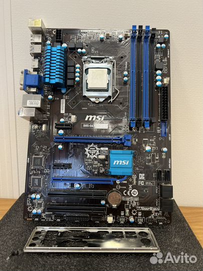 Процессор Intel 4770 и материнская плата msi B85-G