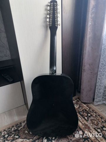 Акустическая гитара 12 струнная объявление продам