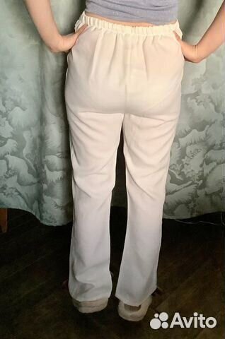 Джинсы Avis и белые брюки, США, размер 42-44