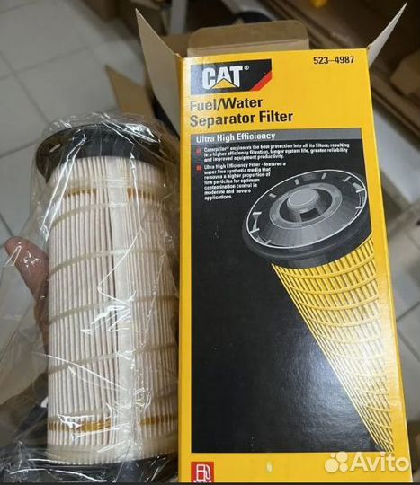 523-4987 топливный фильтр cat 320GX 345GC