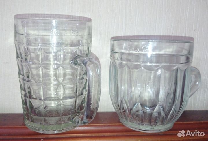 Кружка пивная СССР Моргуновка и Жамчики 0,5 л