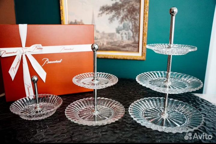 Фруктовница этажерка Baccarat Mille Nuits