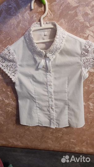 Блузка школьная 122