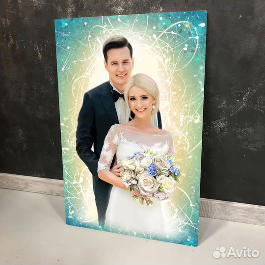 Портрет на холсте