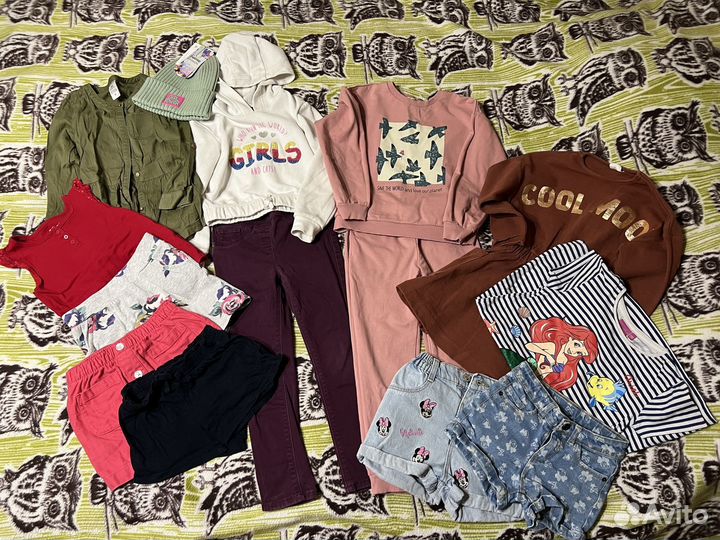 Пакет вещей для девочки Next, Carters, Zara