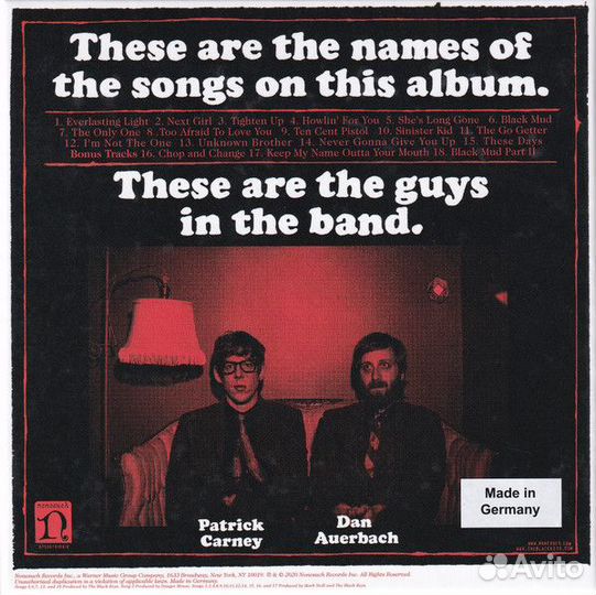 Black Keys 7-Brothers -Indie