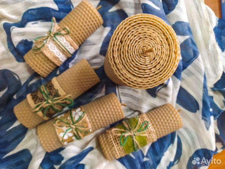 Свечи из вощины