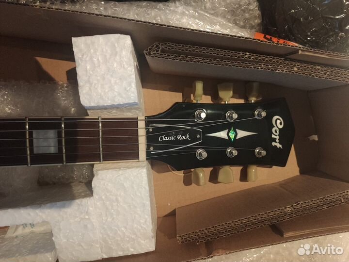 Гитара Les Paul Cort CR250 новая электрогитара