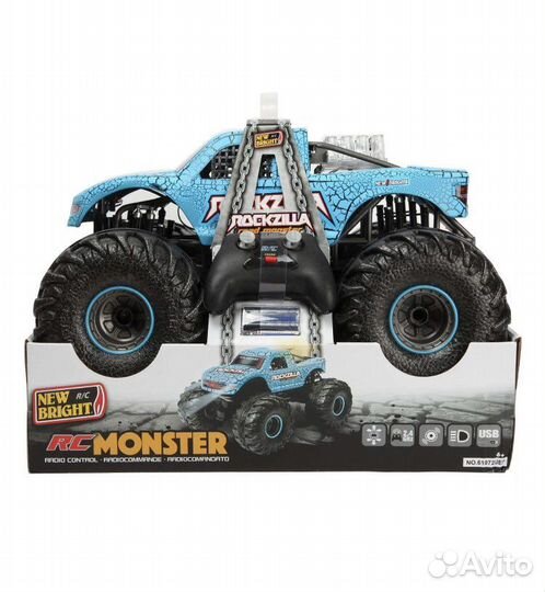 Радиоуправляемая машинка New Bright Meg-Zilla