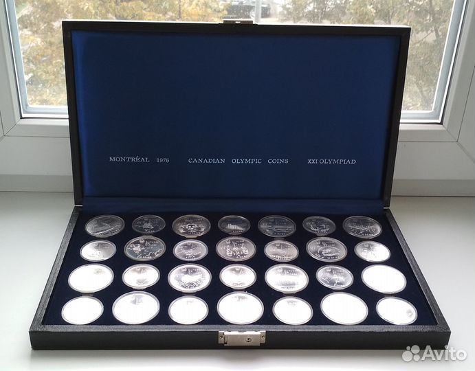 Канада. Полный набор Олимпиада Монреаль 1976. UNC