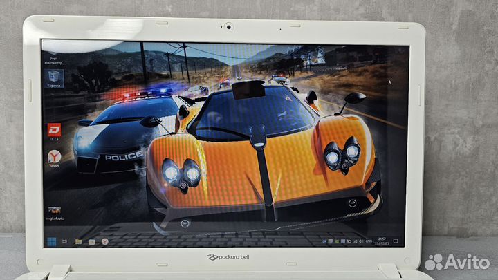 Игровой ноутбук Pacakard Bell i3 / 2 видеокарты