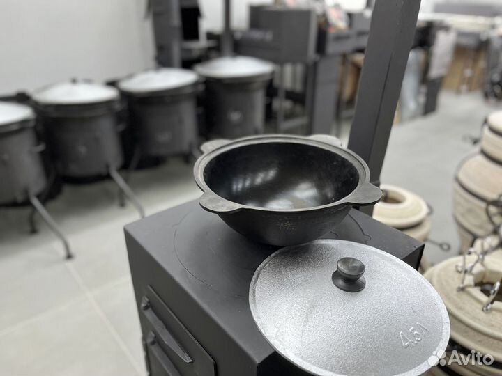 Казан чугунный