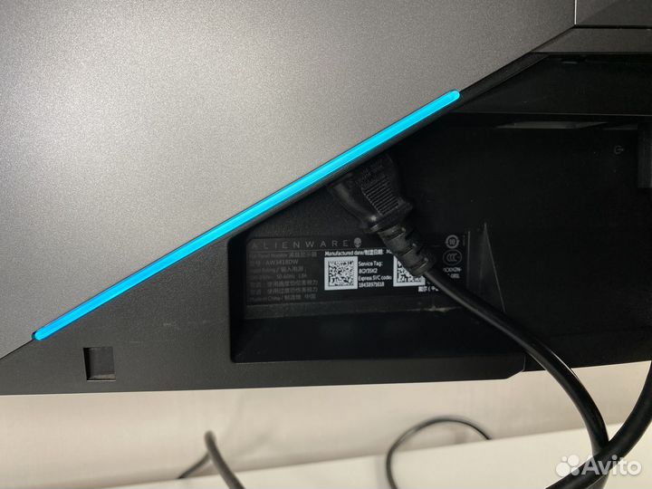 Монитор dell Alienware AW3418DW 34