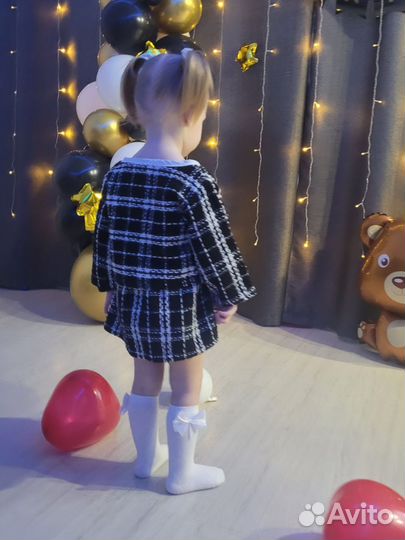Платье с жакетом