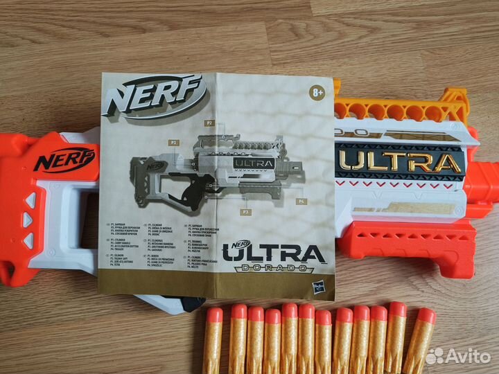 Nerf ultra dorado игрушечный бластер-автомат