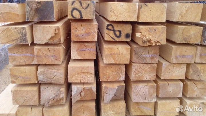 Брус 100х200х6000 (8 шт в м3)