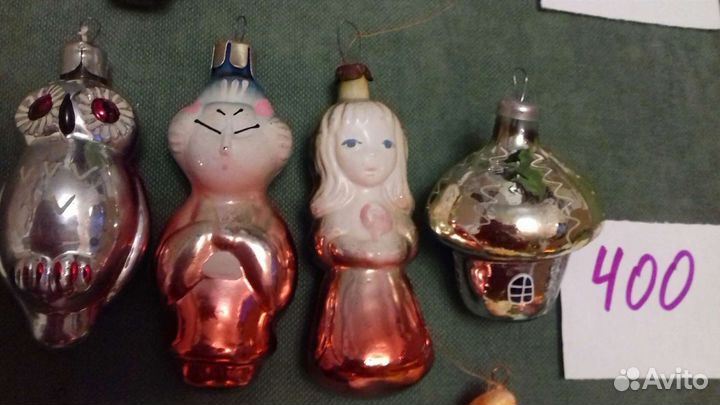 Елочные игрушки СССР