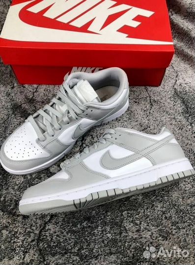 Nike dunk low grey fog (Poizon Оригинал)