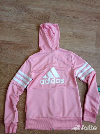 Спортивная кофта adidas для дев.+штаны в подарок