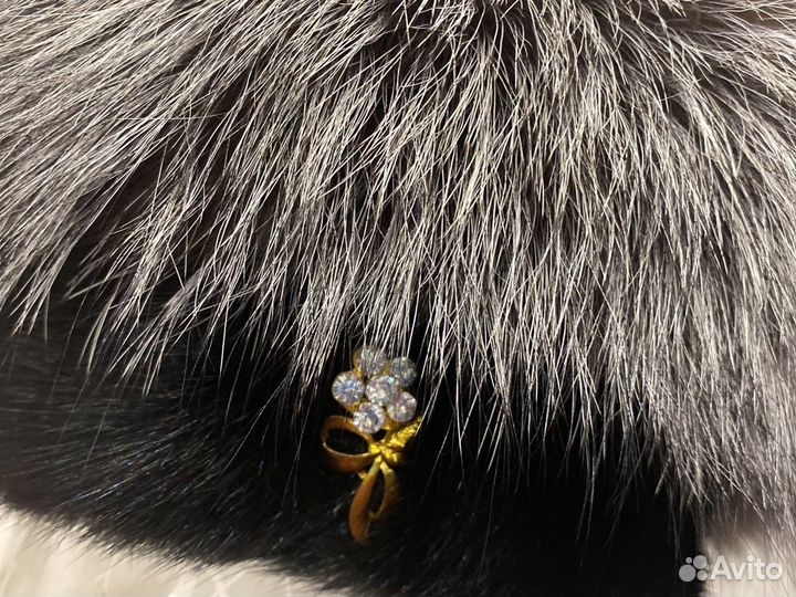 Шапка норковая новая