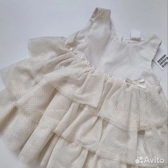 Нарядное платье для девочки H&M 68