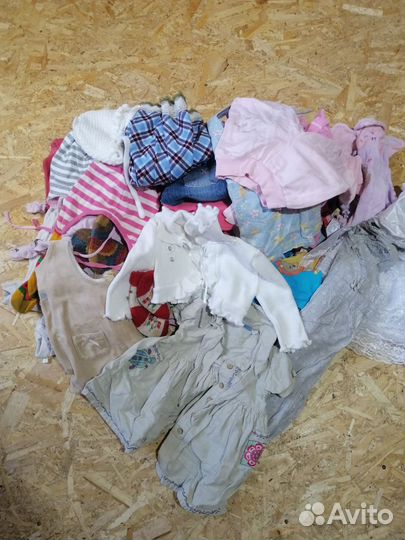 Вещи пакетом на девочку 1 год