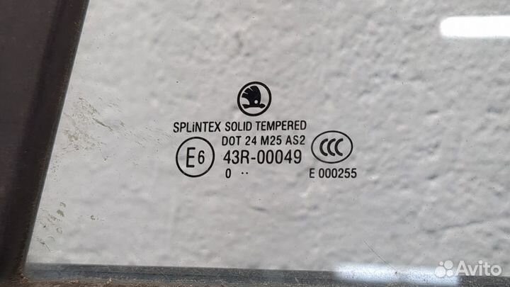 Дверь левая задняя Skoda Octavia (A5), 2011