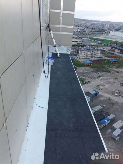 Высотные работы.Ремонт межпанельных швов