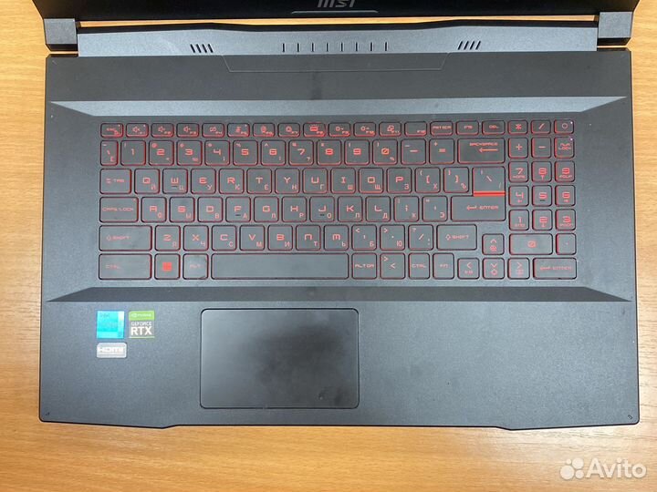 Игровой Ноутбук MSI Katana, Intel i5, 16GB