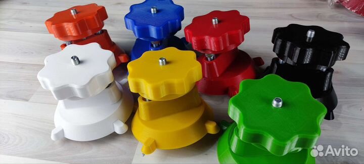 Крепление канистры экстрим+, с крепежом, цветное