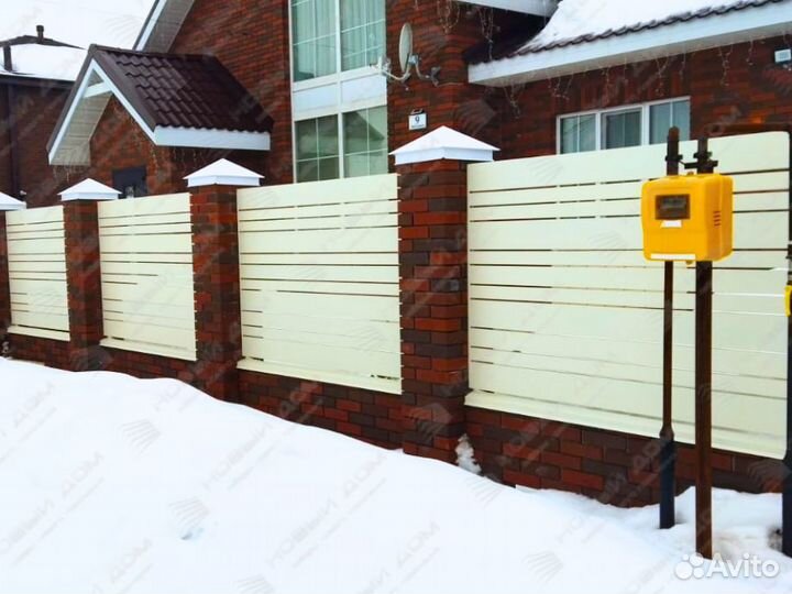 Забор Ранчо горизонтальный