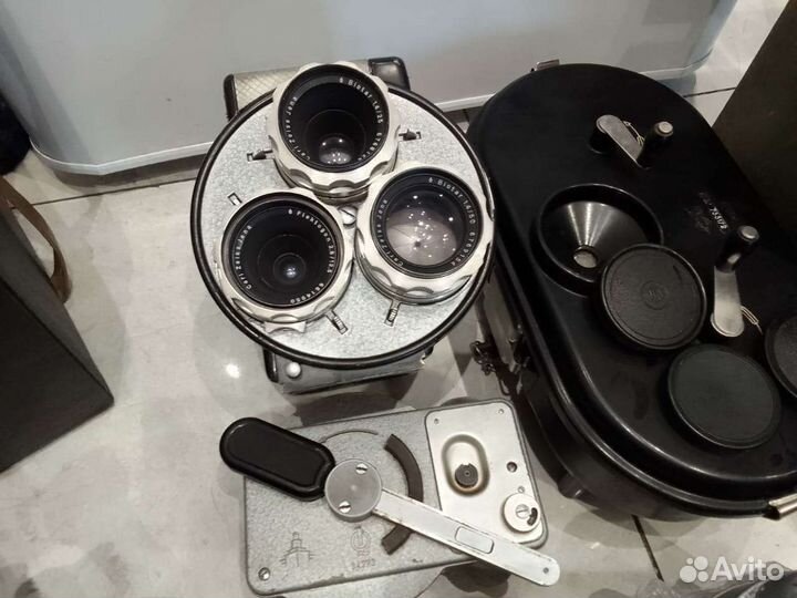 Кинокамеры родина, конвас, pentaflex 16, бачки