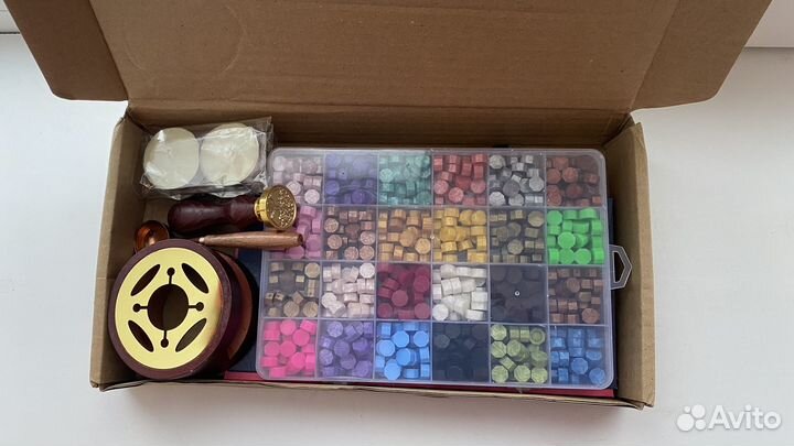Набор для скрапбукинга, сургучный набор, новый