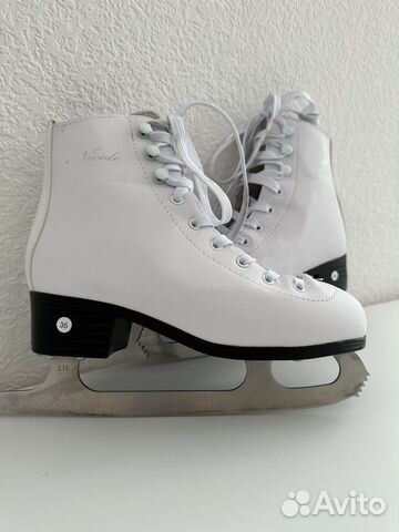 Коньки для девочки размер 34, 35
