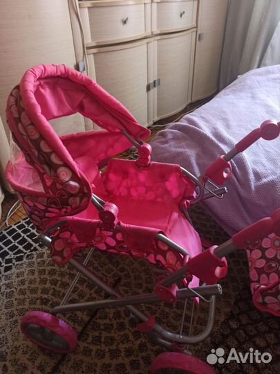 Коляска кукольная