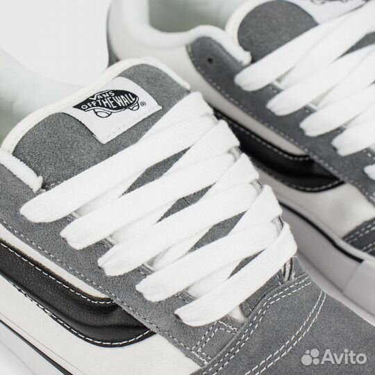 Vans Knu Skool Grey White Black