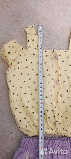 Костюм летний, шорты и топ