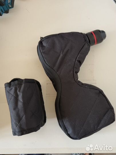 Чехол, утеплитель для ледобура шруповёрта и акб