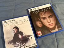 Игры "А Plague tale 1 и 2" ps5 диск