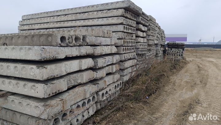 Плиты пустотки