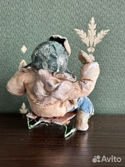 Ватные елочные игрушки