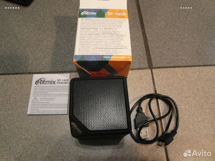 MP3 BlueTooth плеер Активная колонка