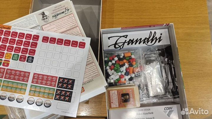 Настольная игра Gandhi