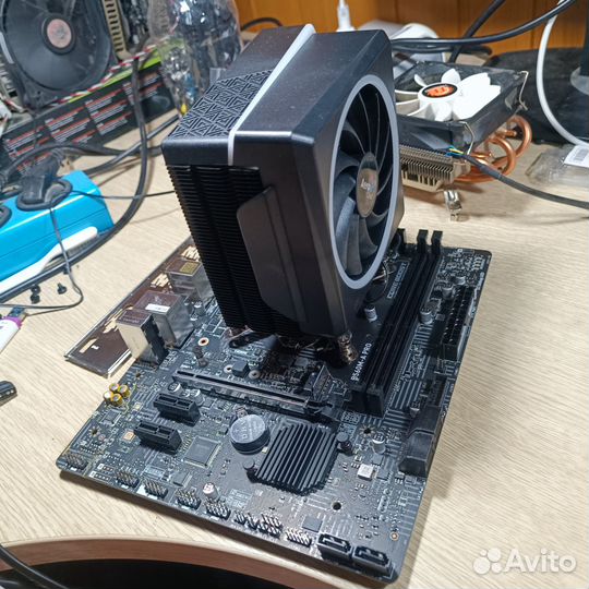 I5 11400f комплект b560+ кулер