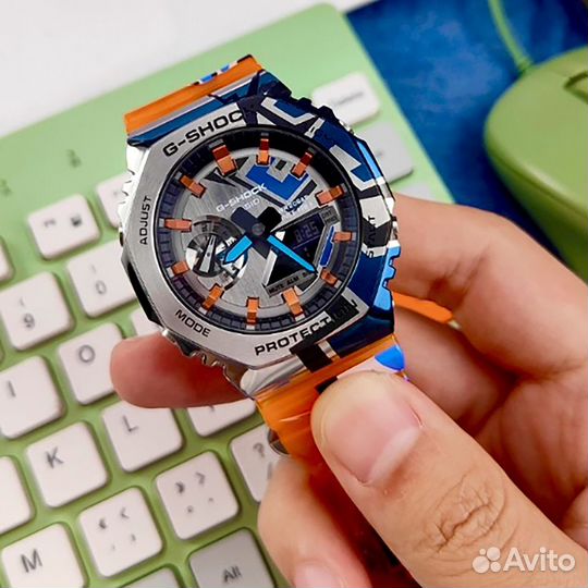 Часы Casio G-Shock оригинал GM-2100SS-1APR новые