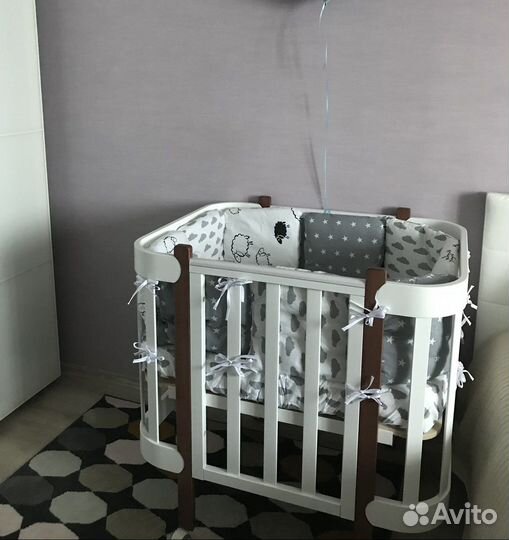 Детские бортики доя кроватки (подушки)