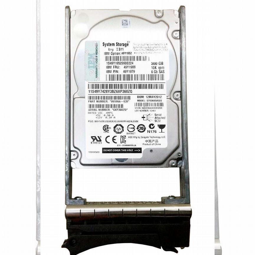 [49Y1952] Жесткий Диск Ibm 300gb 10000 Sas 2,5" Hdd 49y1952